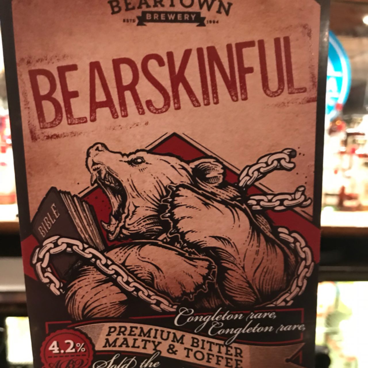 Bearskinful, England