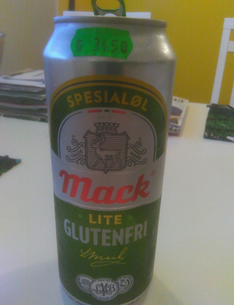 Mack Lite Glutenfri, Norway