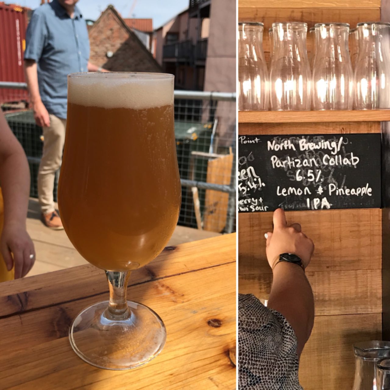 North X Partizan Pineapple And Lemon IPA, England