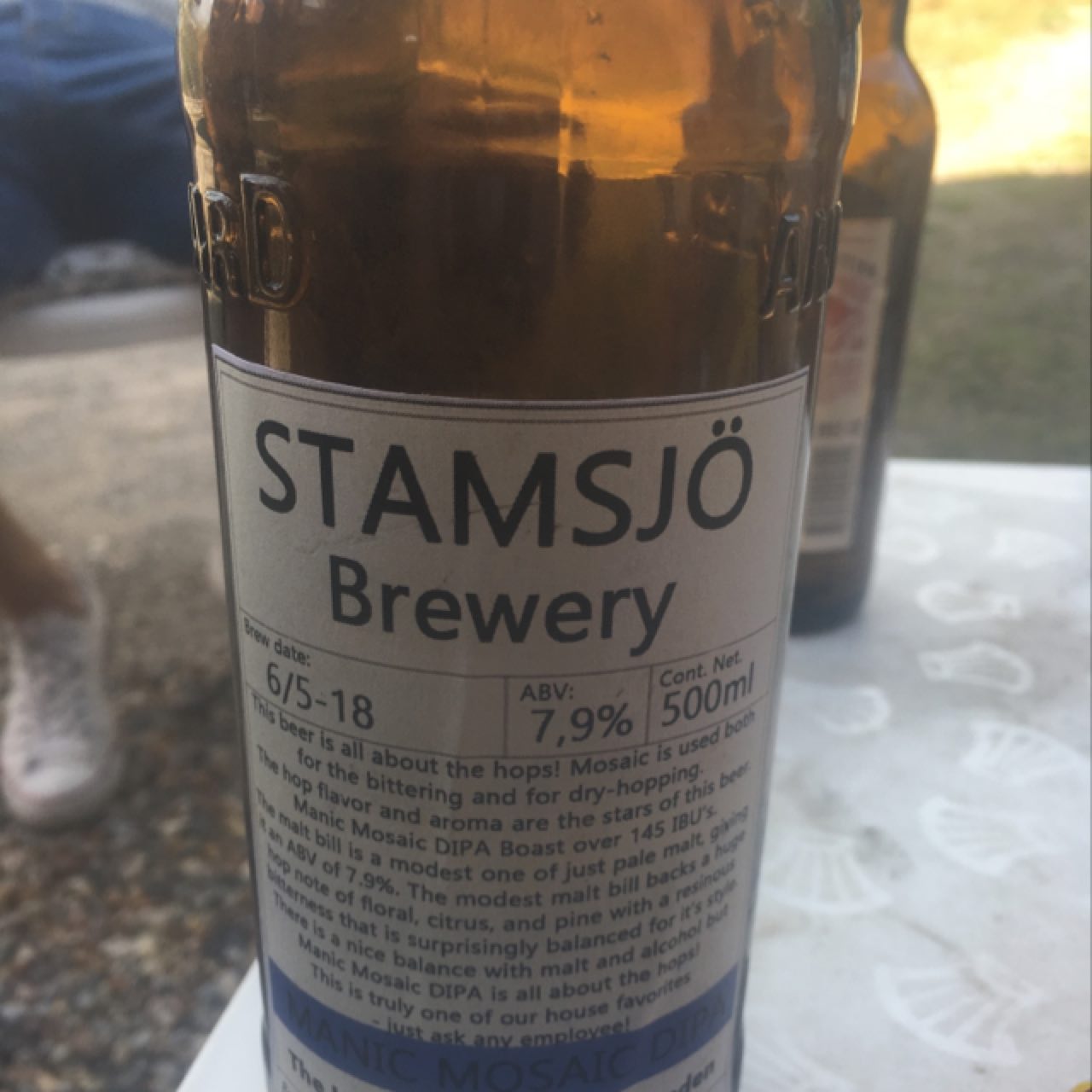 Manic Mosaic Dipa, Sweden