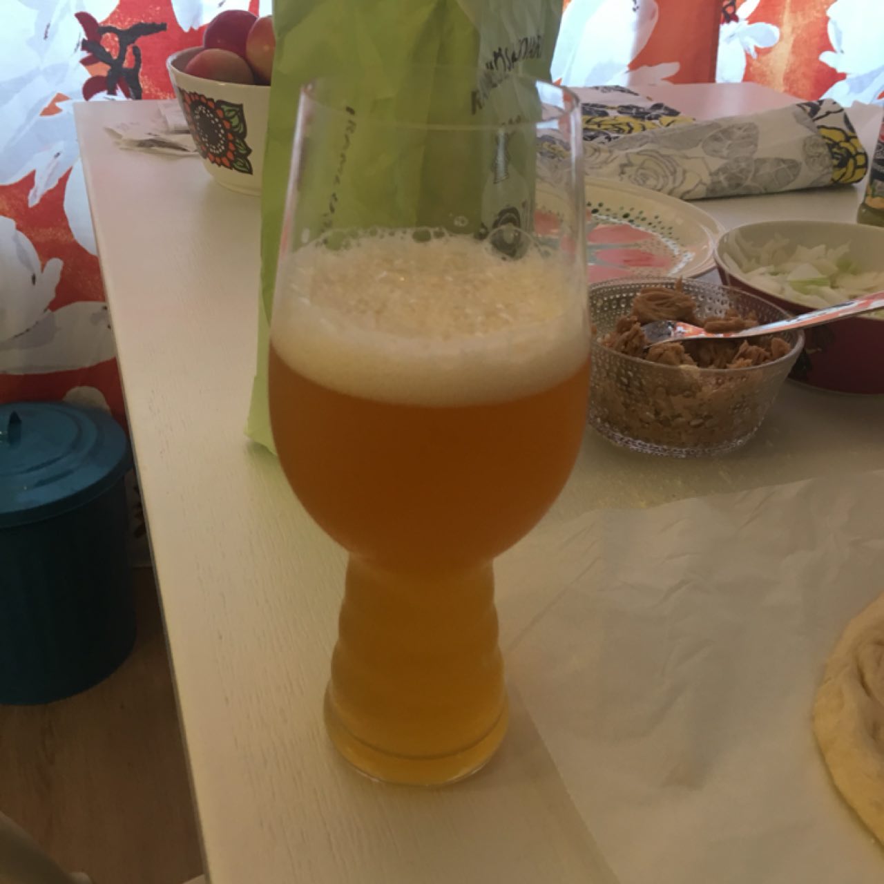 Happamia sanoi kettu - raparperi gose, Finland