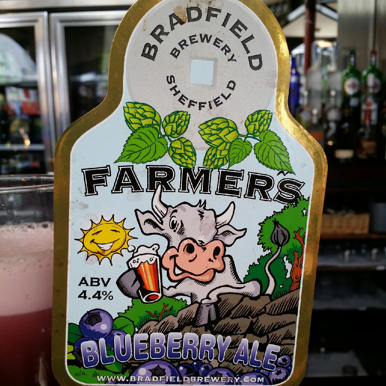 Farmers Blueberry Ale, England