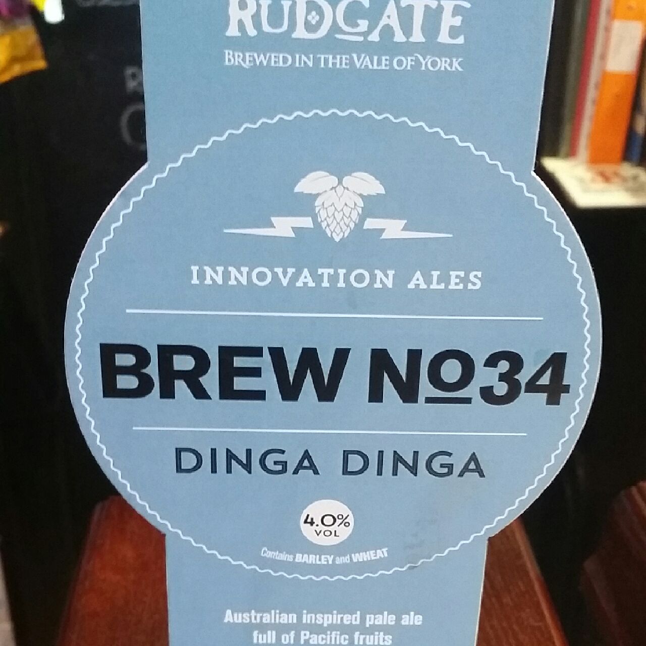 Brew No. 34 - Dinga Dinga, England