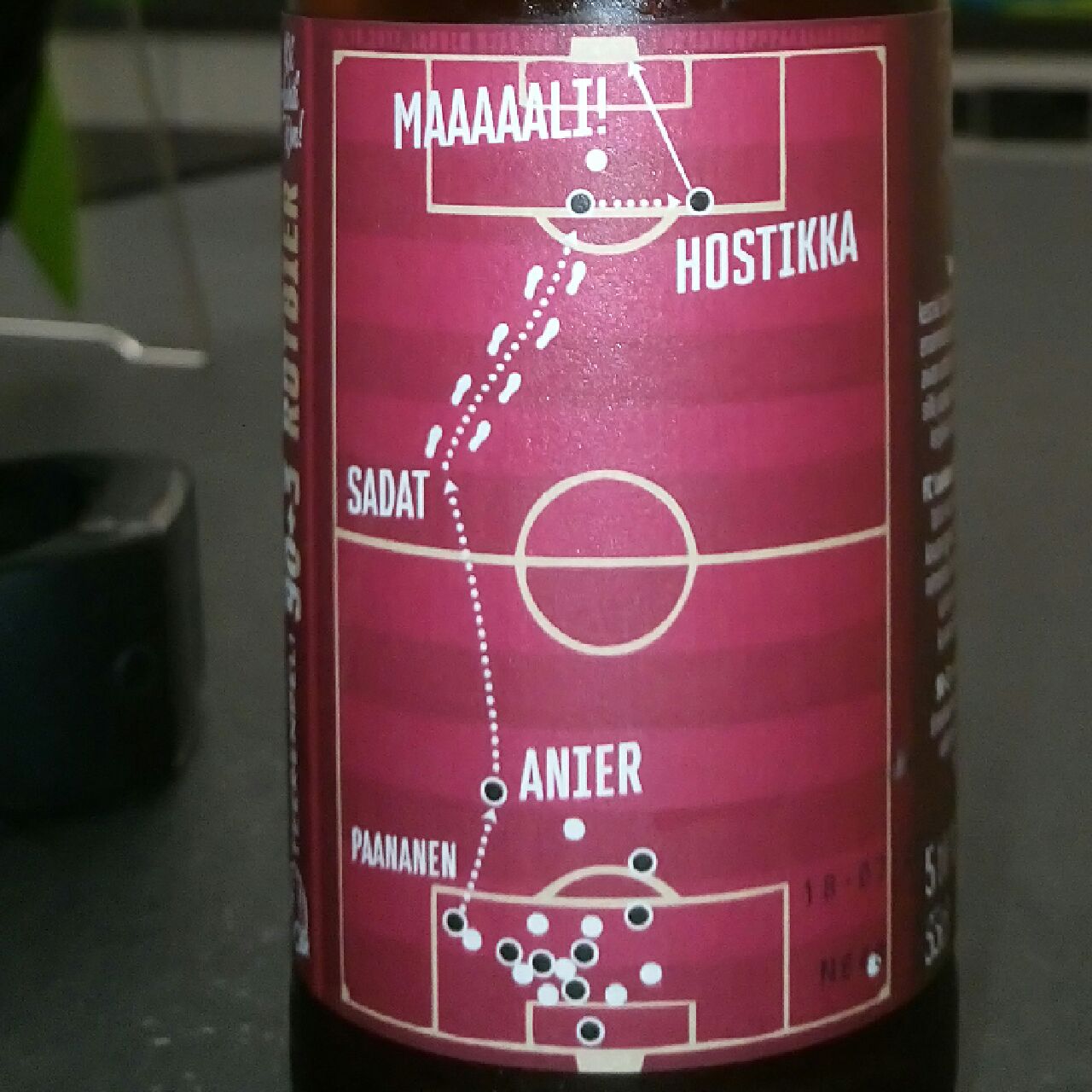 FC Lahti x Teerenpeli 90+3 Rotbier, Finland