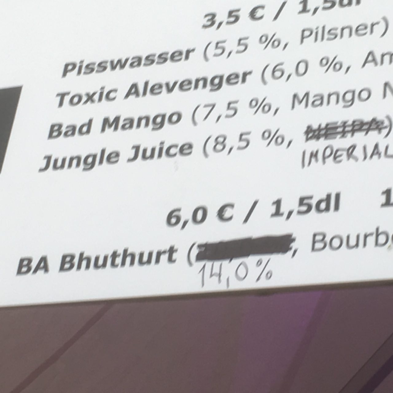 Bhuthurt BA Bourbon, Norway