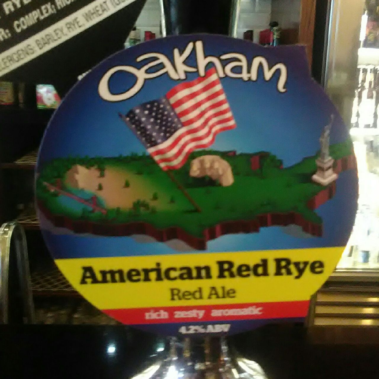 American Red Rye, England