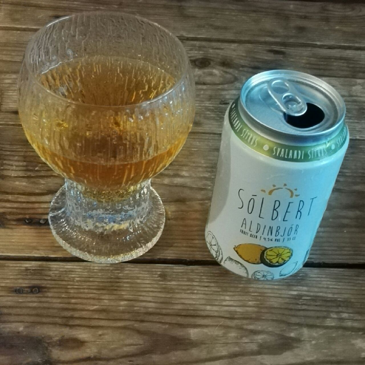 Sólbert Aldinbjör Fruit Beer, Iceland