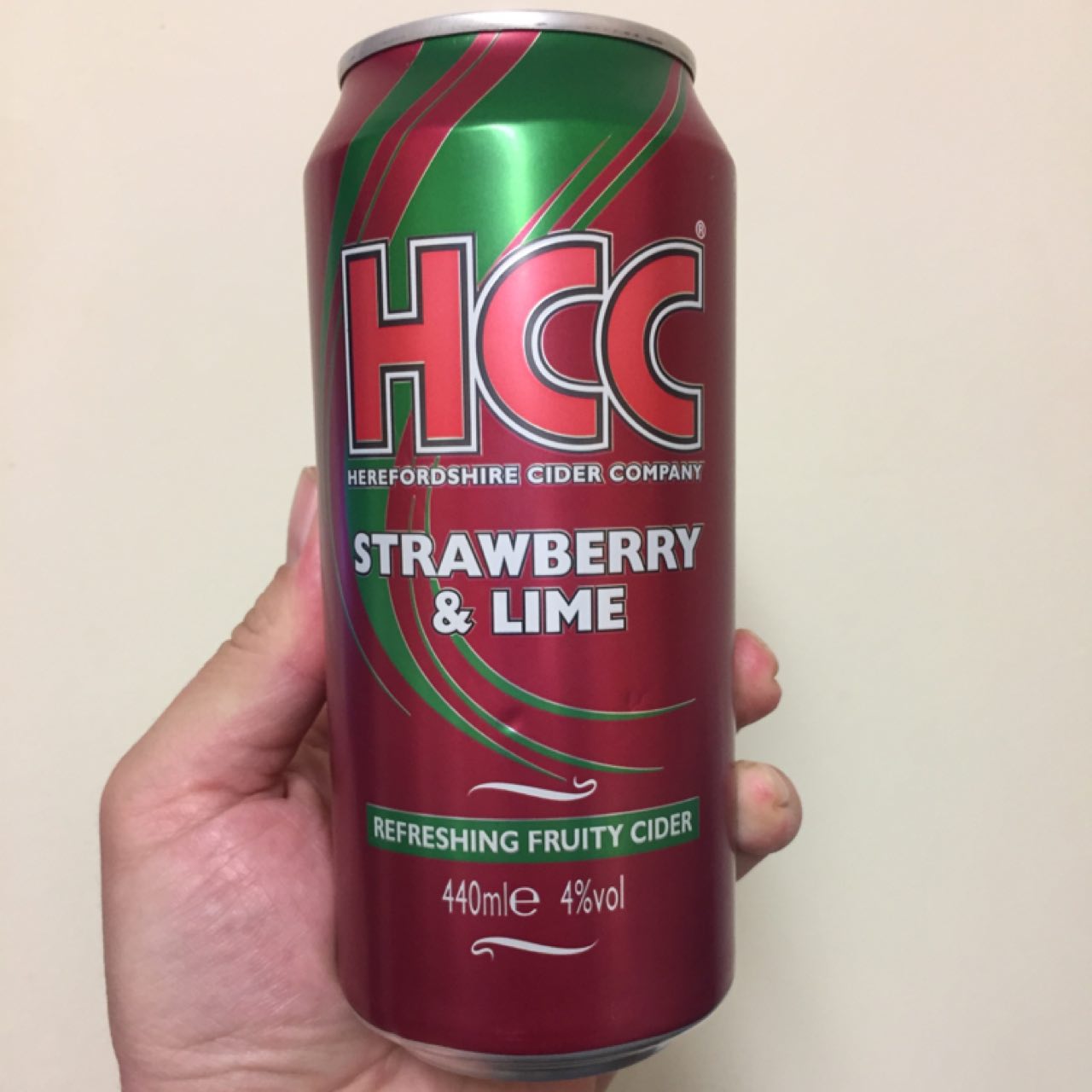 HCC : Strawberry & Lime, England