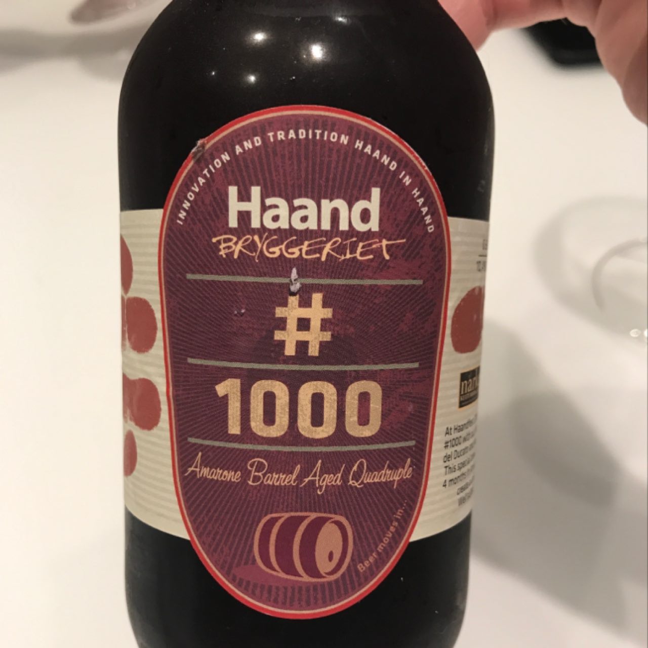 Haand Bryggeriet #1000, Norway
