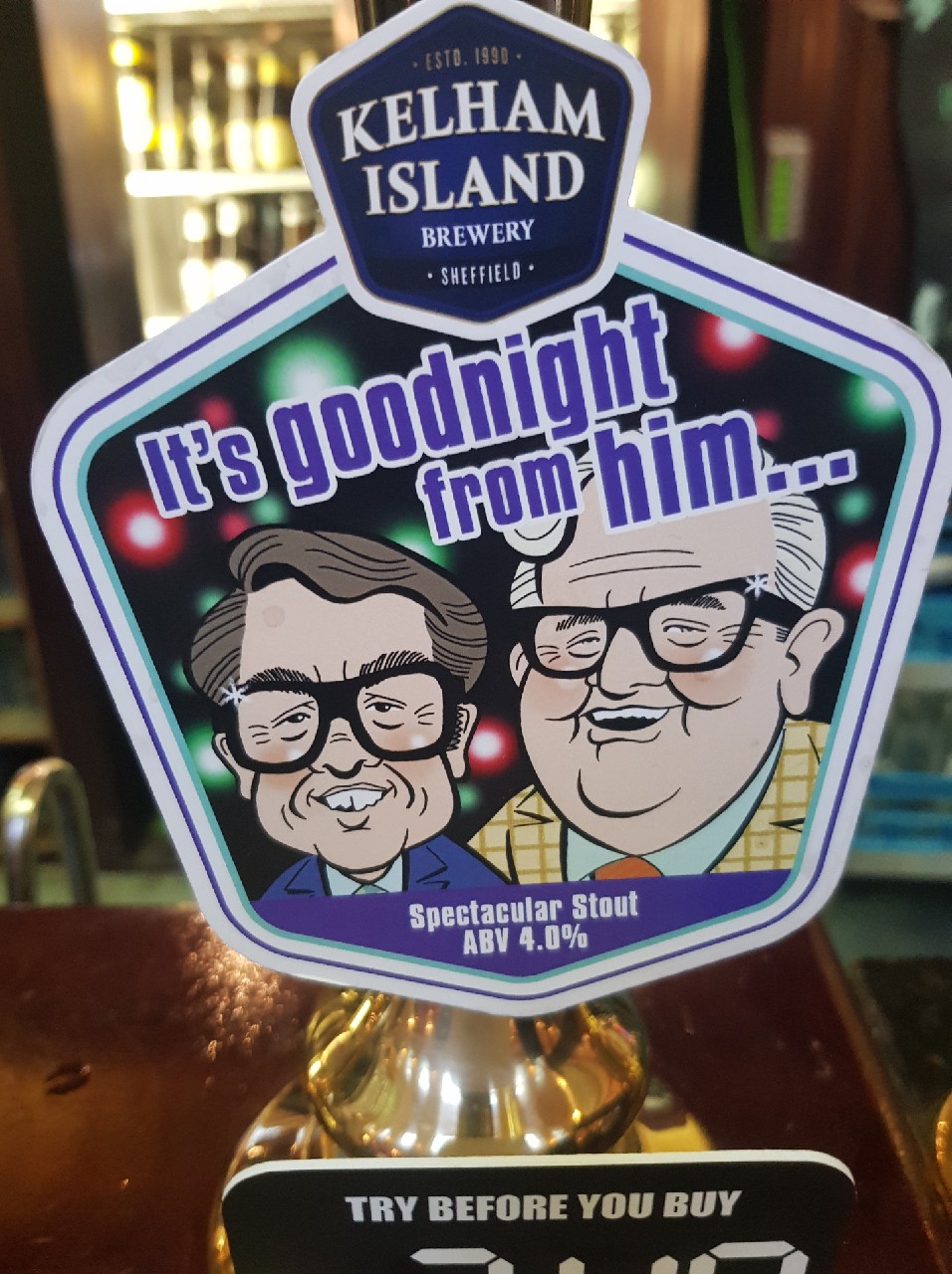 It's Goodnight From Him..., England