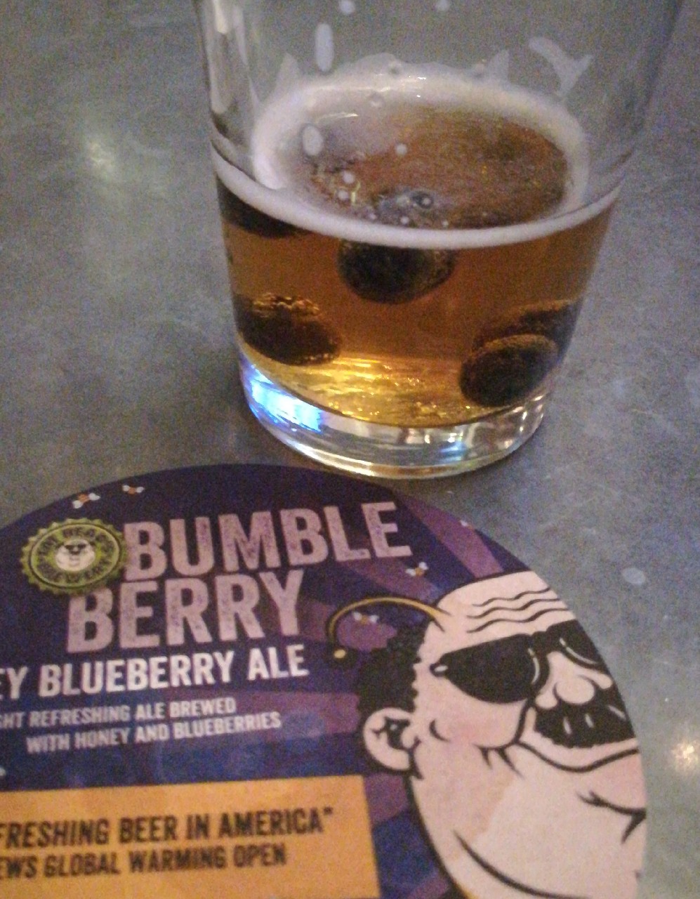 Bumble Berry Honey Blueberry Ale, United States