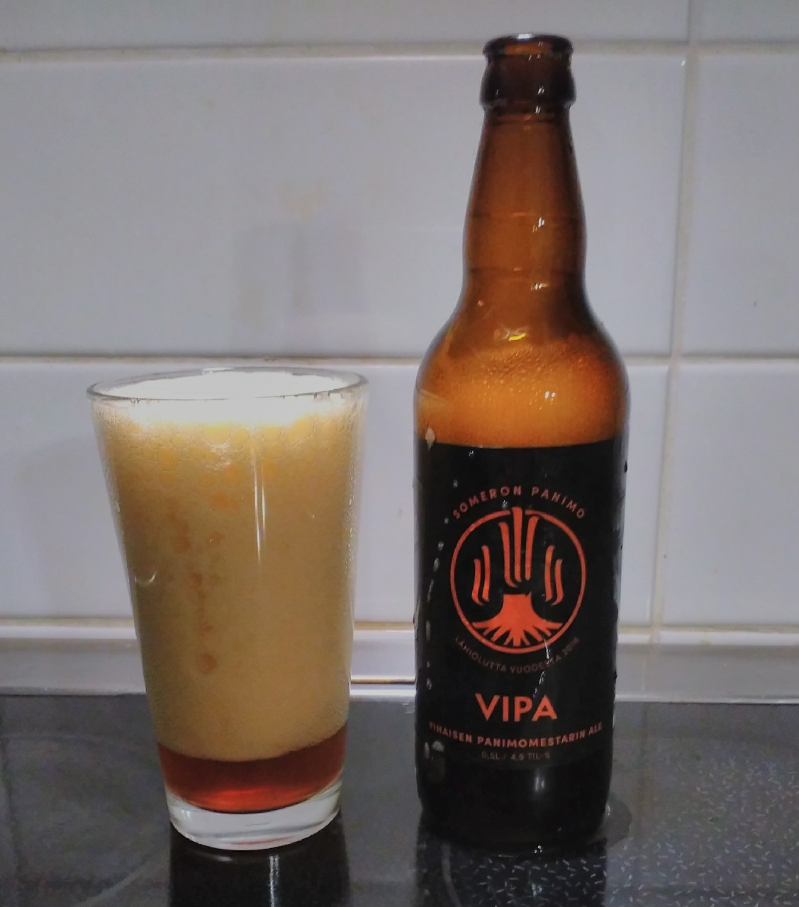 VIPA Vihaisen Panimomestarin Ale 4.5 %, Finland