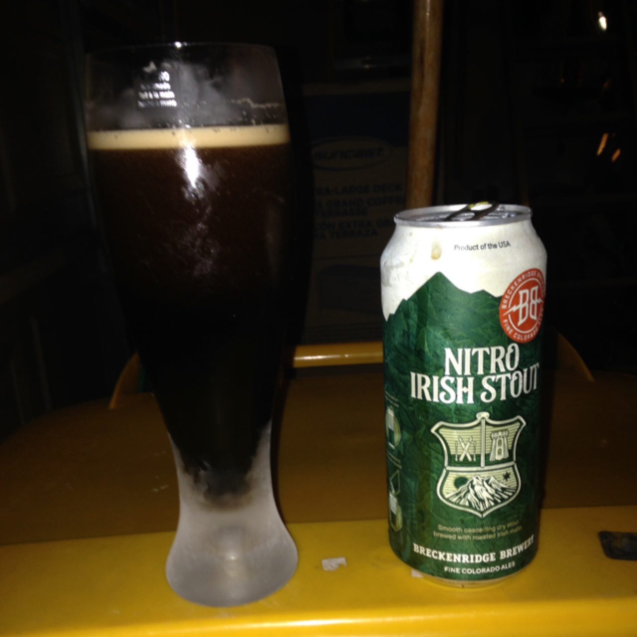 Breckenridge Boundary Nitro Dry Irish Stout, United States