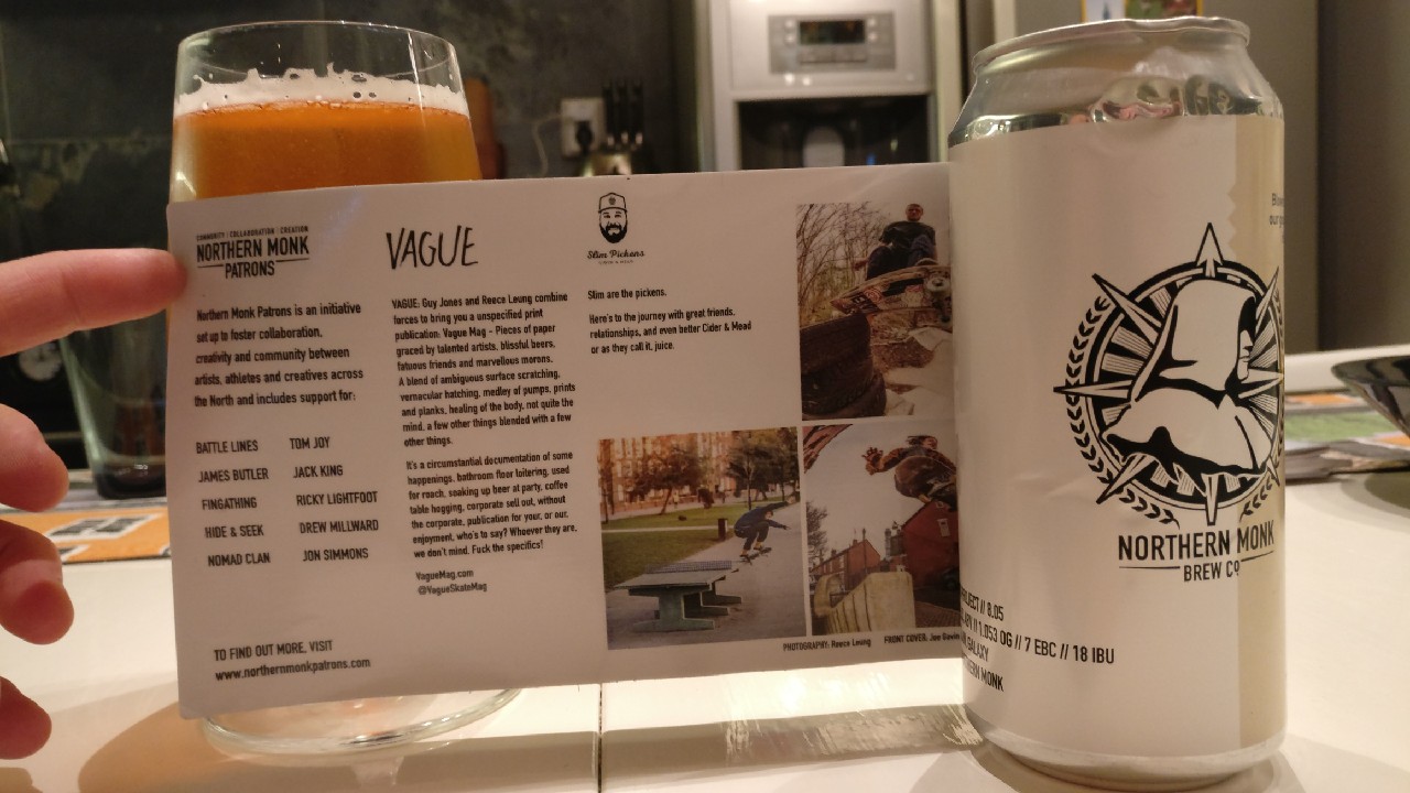 Patrons Project 8.05 Vague Honeydew Melon & Raspberry, England