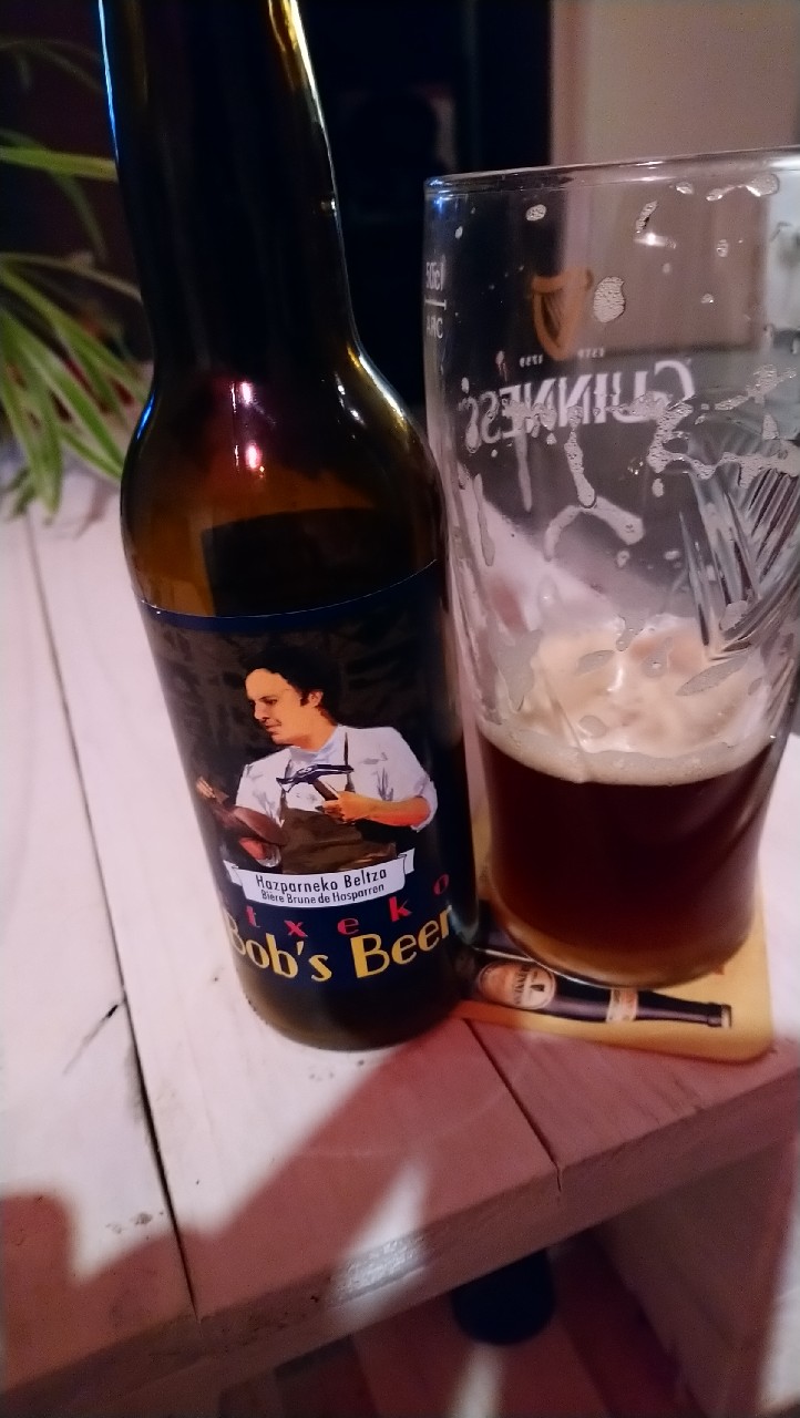 Bob's Beer Brune D'Hasparren, France