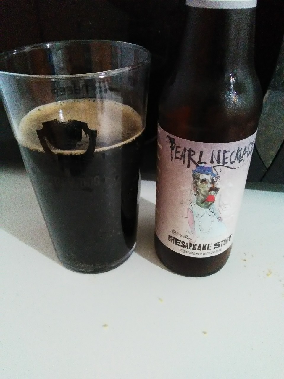 Flying Dog Pearl Necklace, United States
