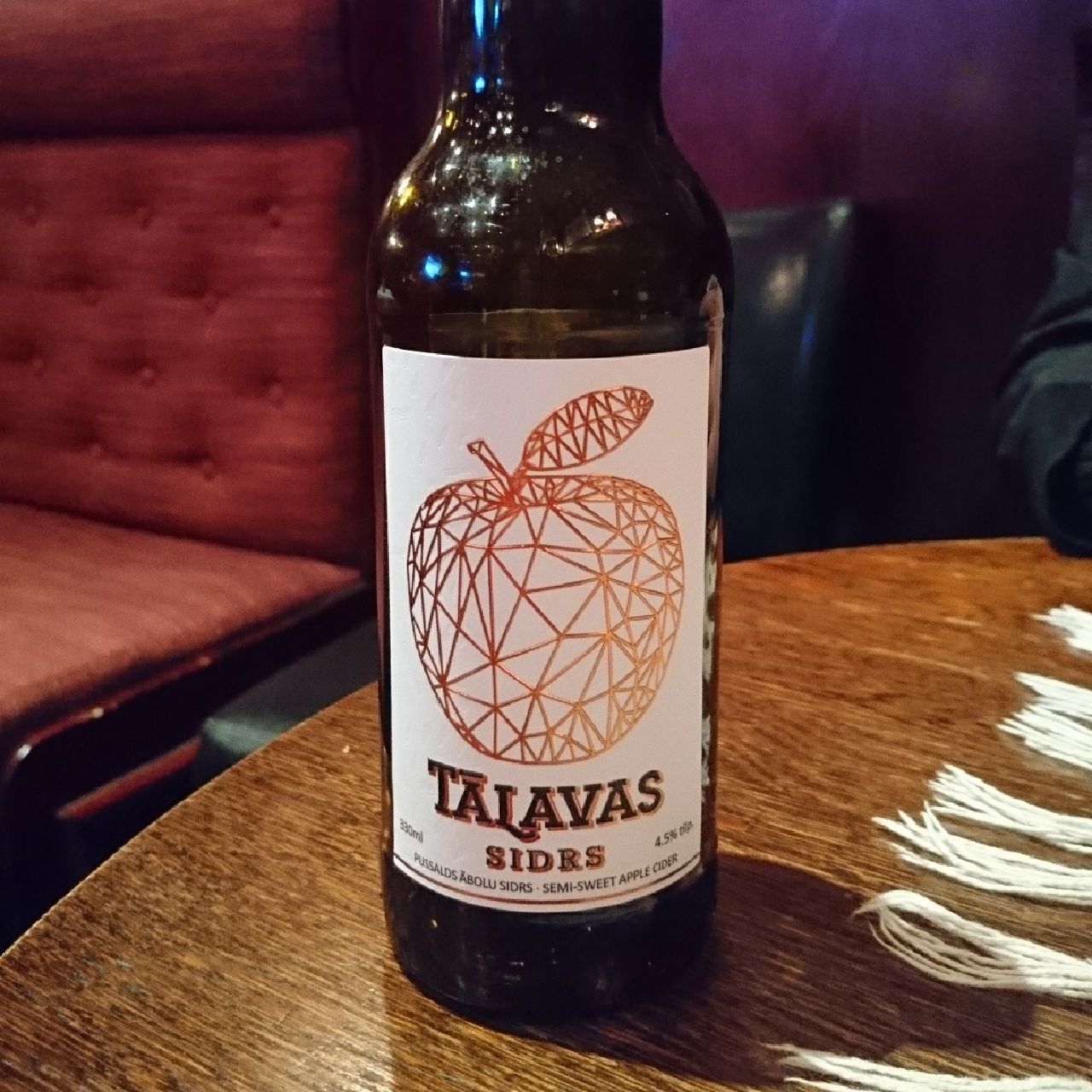 Tālavas Sidrs, Latvia