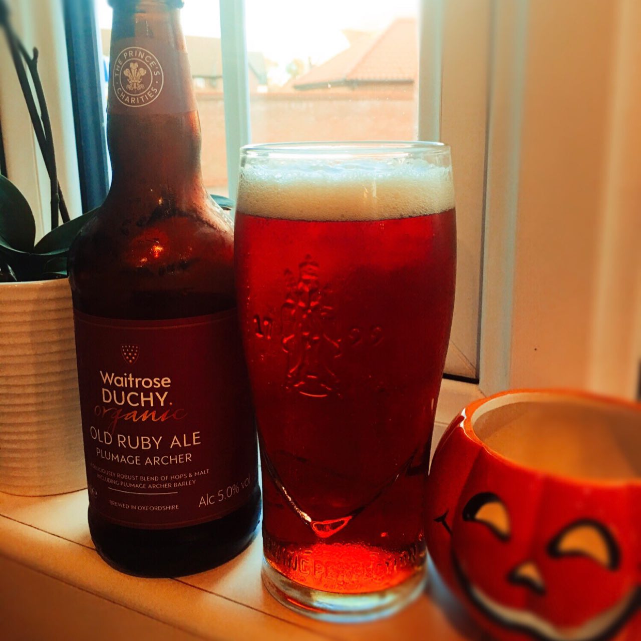 Waitrose Duchy Organic Old Ruby Ale Plumage Archer, England