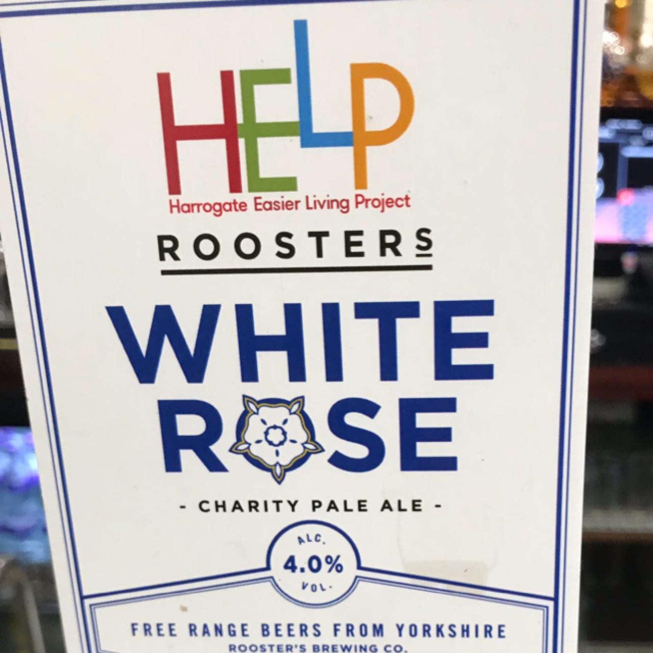 White Rose Charity Pale Ale, England
