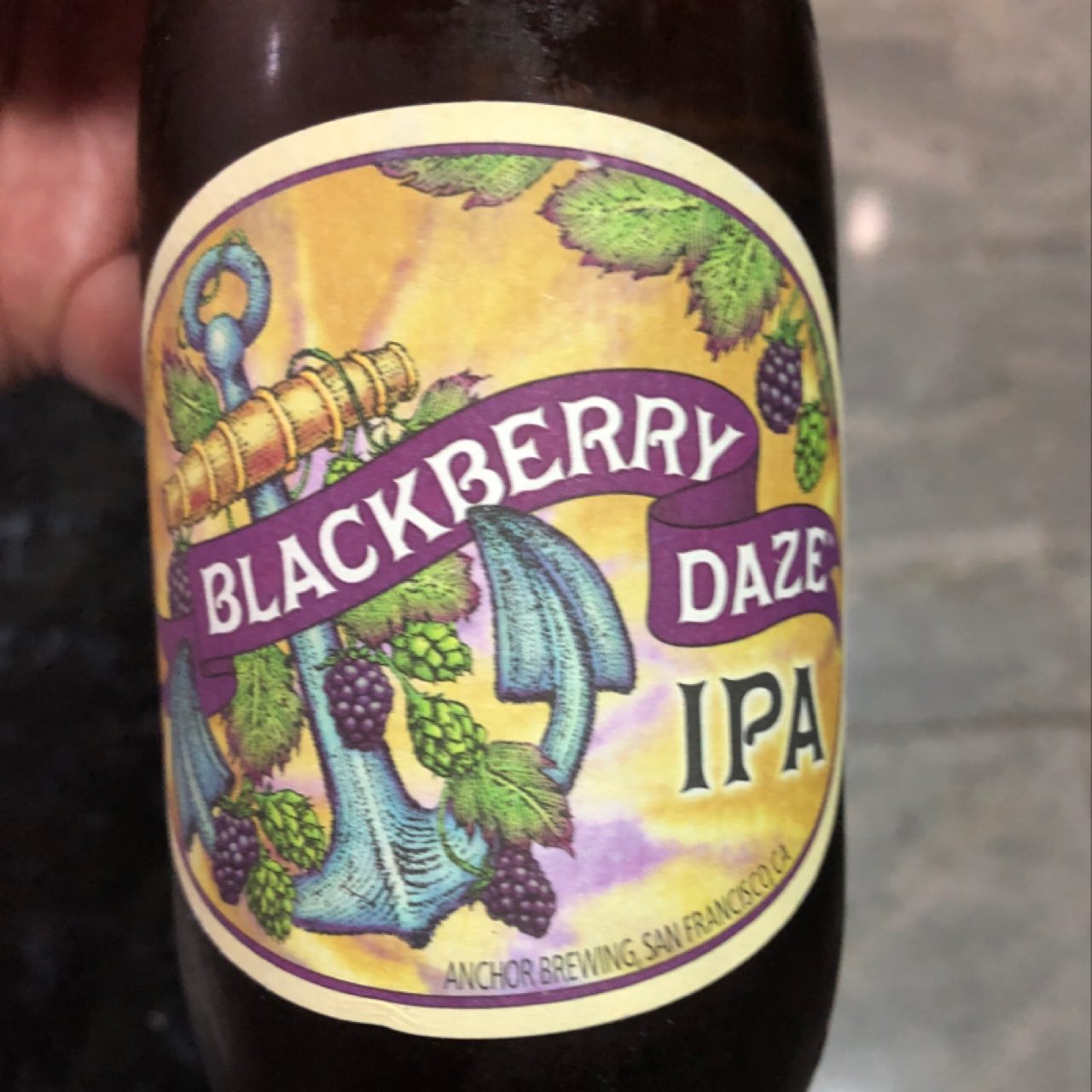 Anchor Blackberry Daze IPA, United States