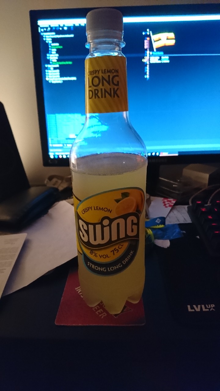 Swing Crispy Lemon Long Drink, Finland