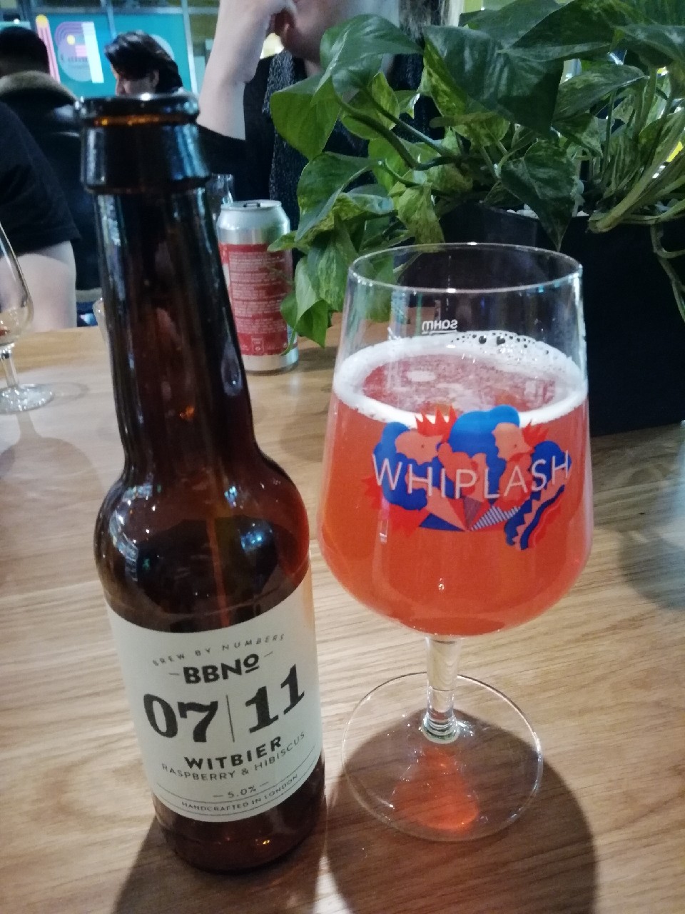 07|11 Witbier - Raspberry & Hibiscus, England