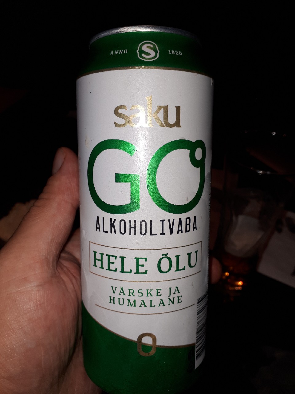 Saku Go Alkoholivaba Hele Õlu, Estonia