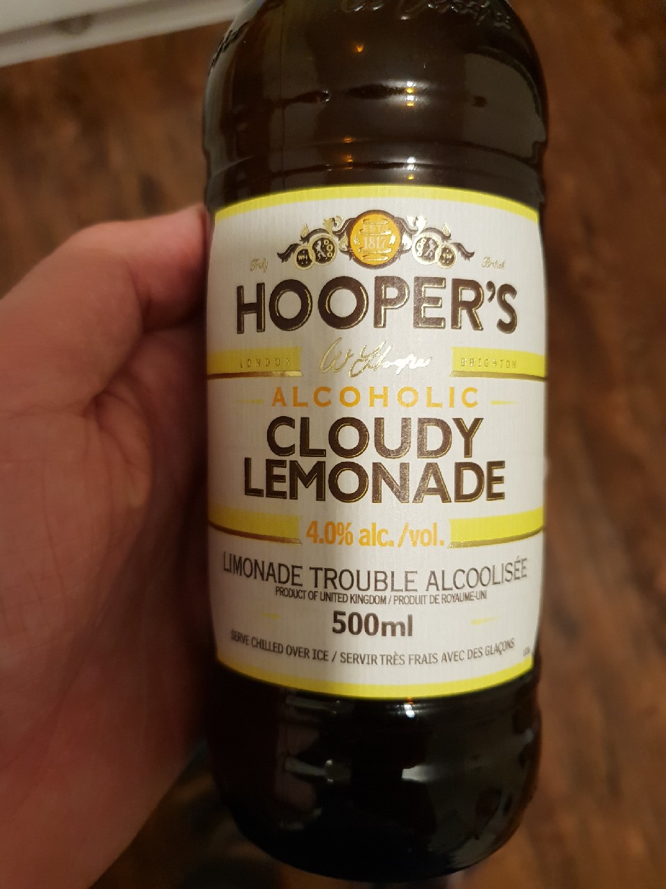 Hoopers Cloudy Lemonade, England