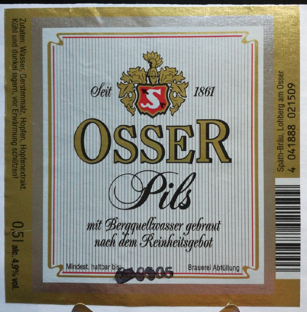 Osser Pils, Germany