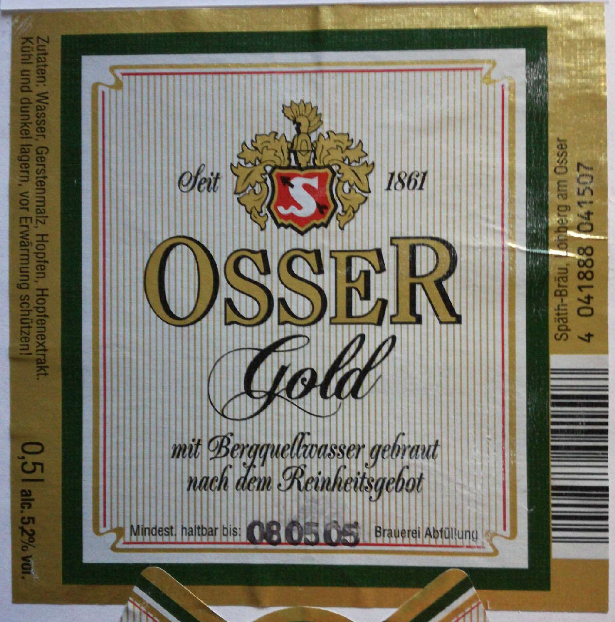 Osser Gold, Germany