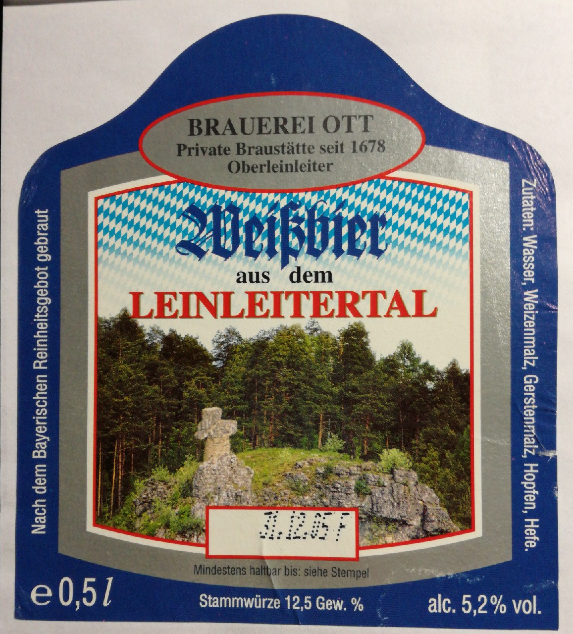 Weißbier / Weißbier aus dem Leinleitertal, Germany