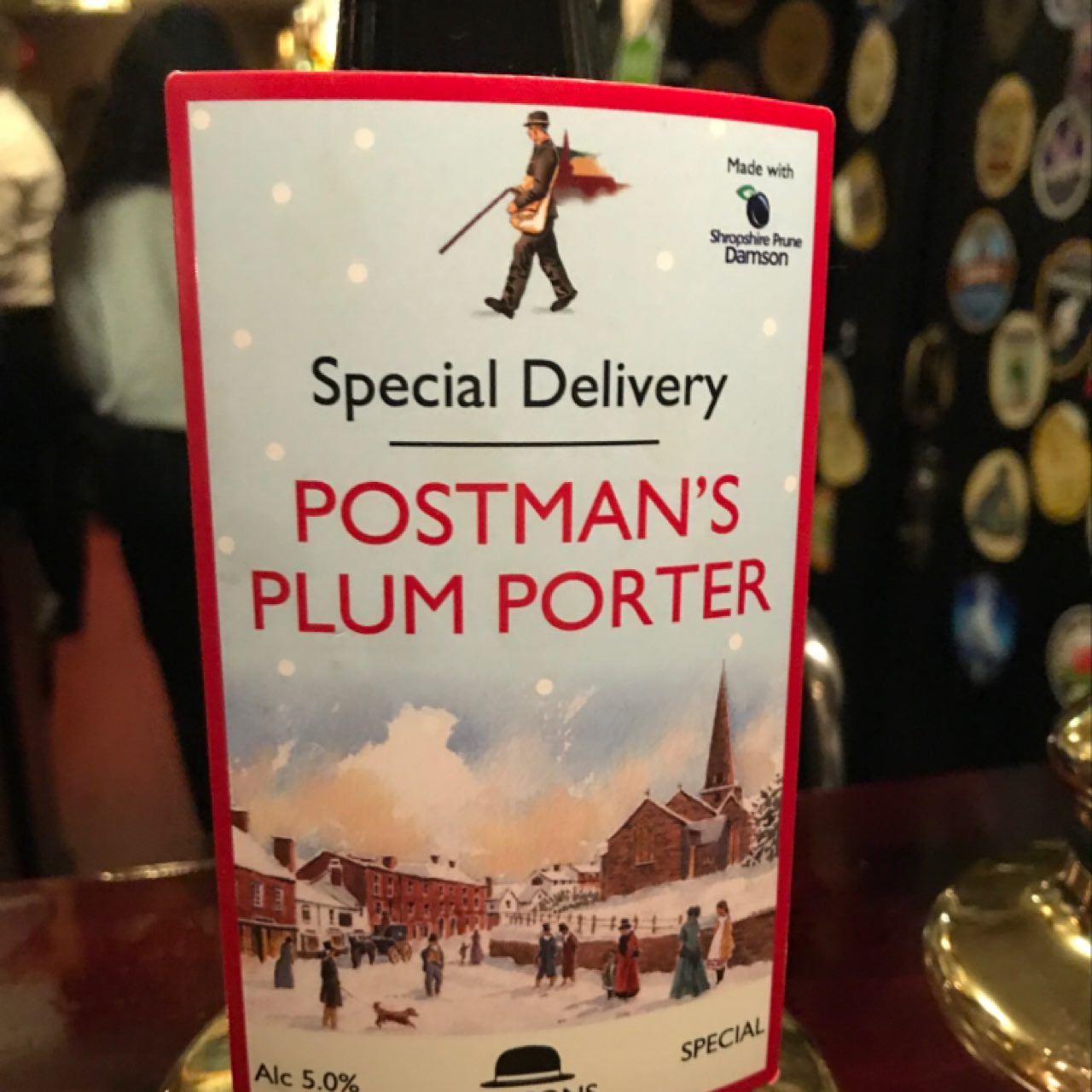 Postmans Plum Porter, England