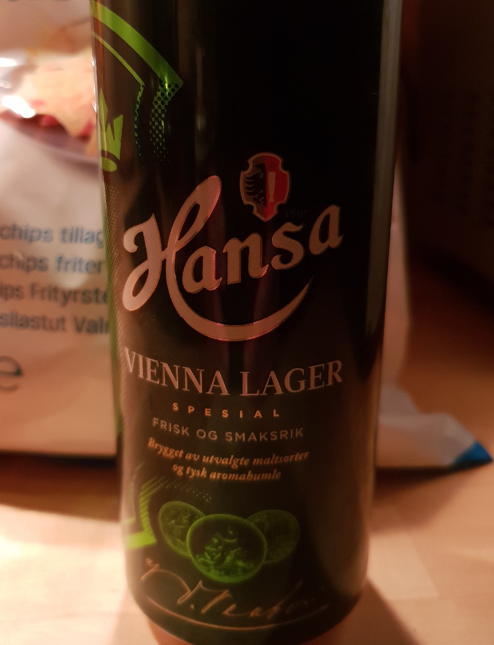 Hansa Vienna Lager, Norway