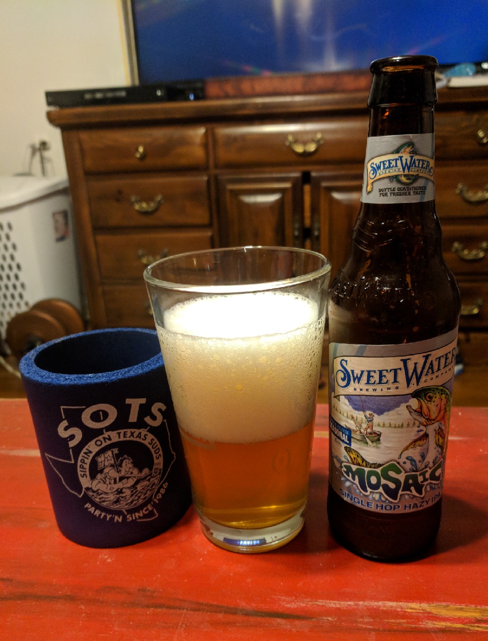 Mosaic Single Hop Hazy IPA, United States