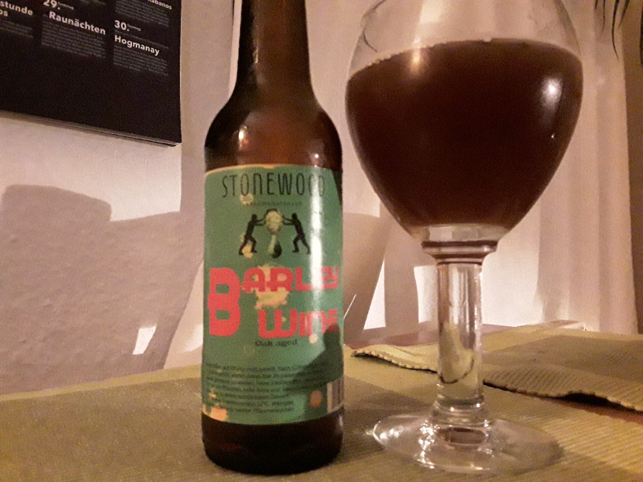 Oak Aged Barley Wine, Germany