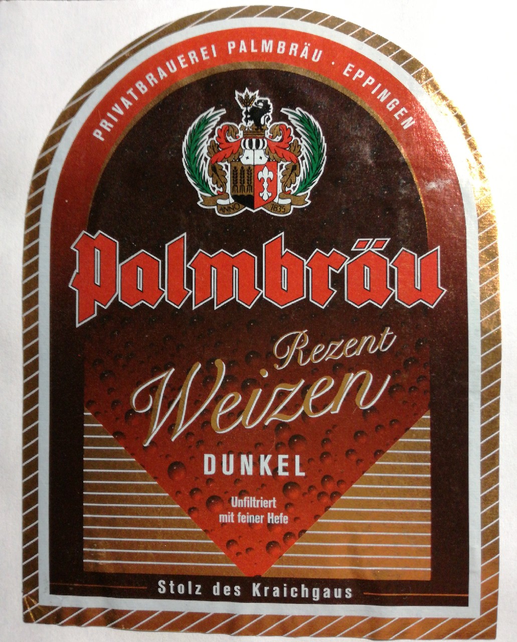 Palmbräu Weizen Dunkel, Germany