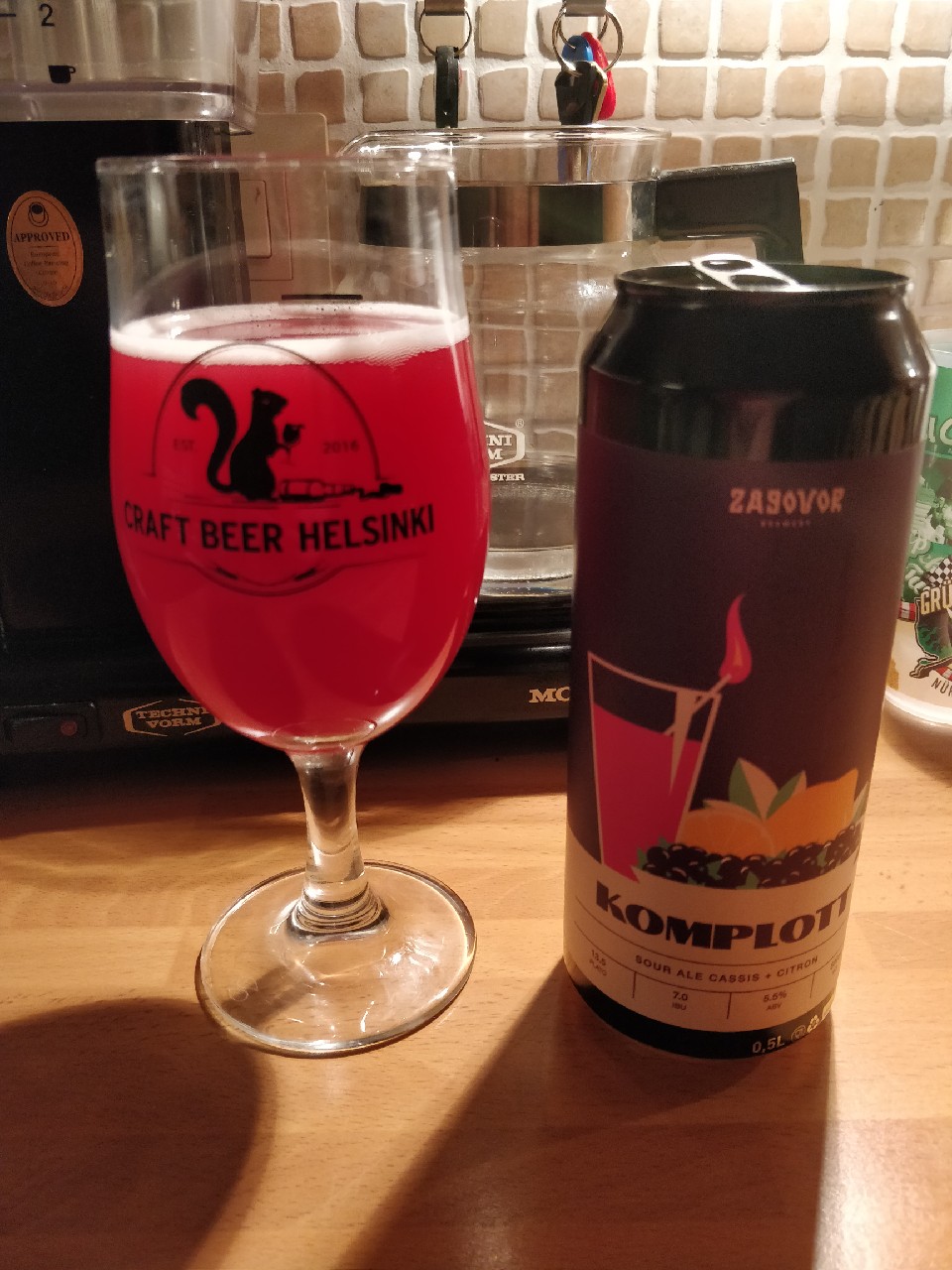 Komplott Cassis + Citron, Russia