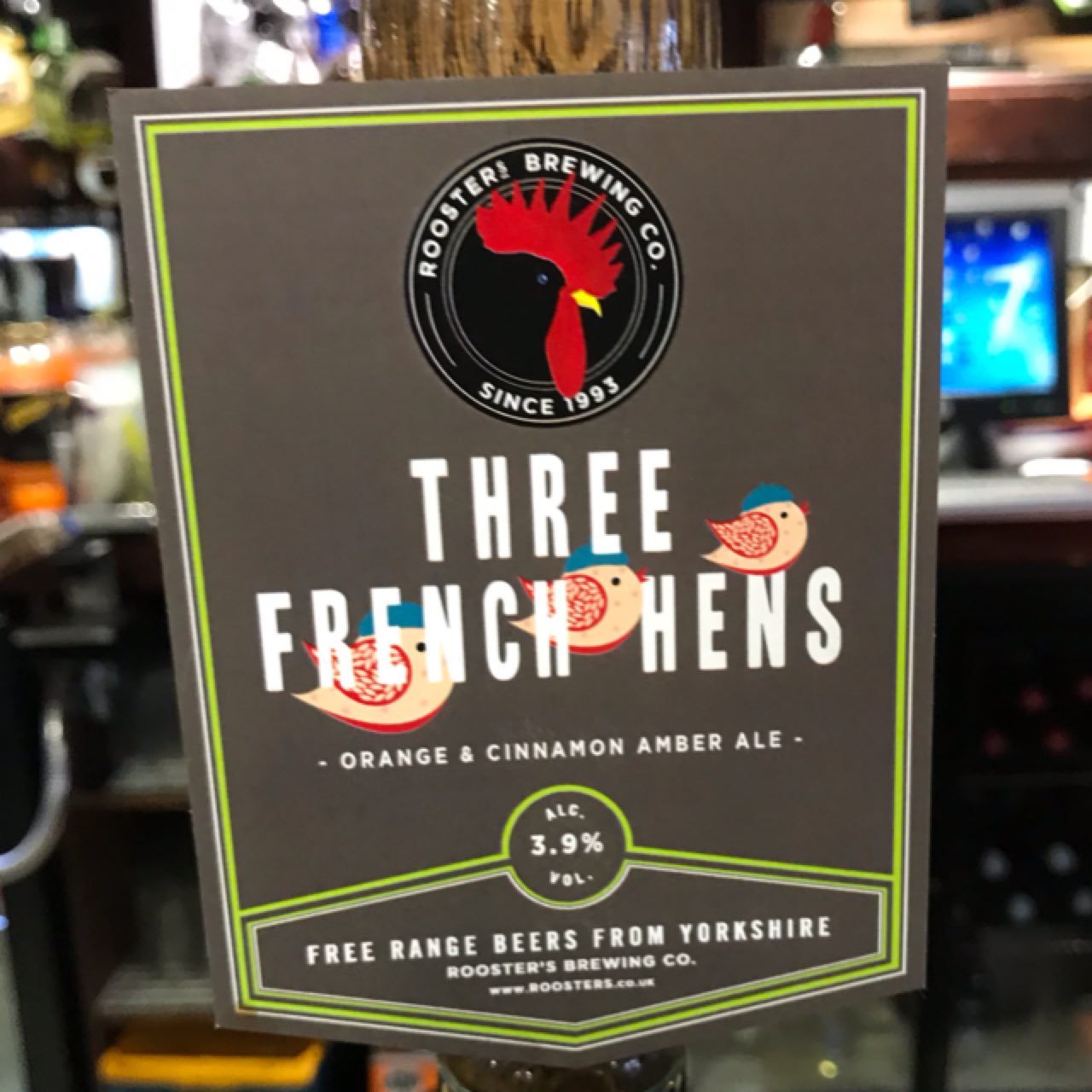 Three French Hens, England