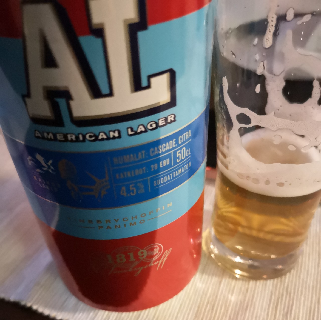 KOFF American Lager, Finland