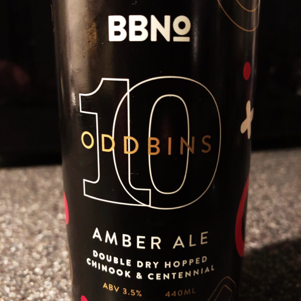 10 Oddbins Amber Ale - DDH Chinook & Centennial, England