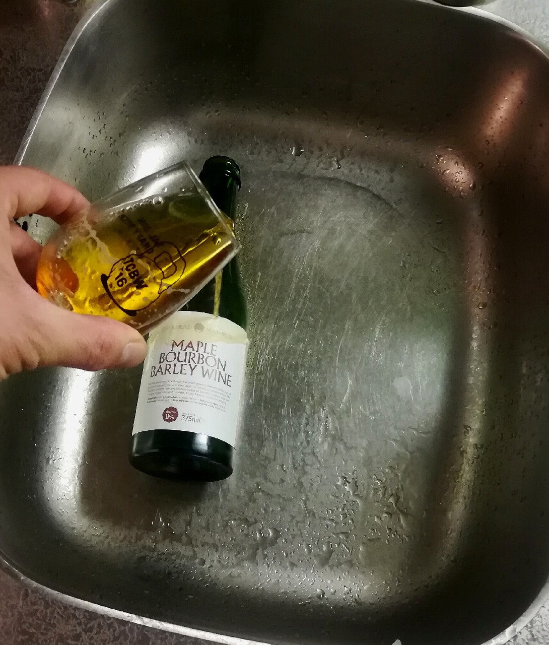 Maple Bourbon Barley Wine, Finland