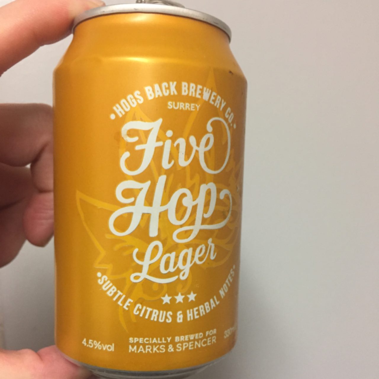 5 Hop Lager, England