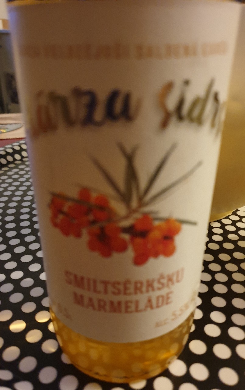 Dārza Sidrs Smiltsērkšķu Marmelāde, Latvia