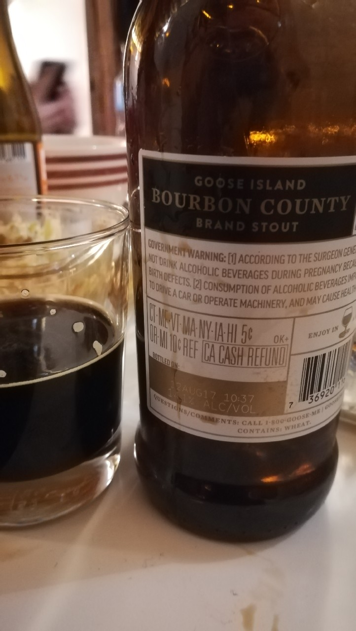 Bourbon County Brand Stout (2016), United States