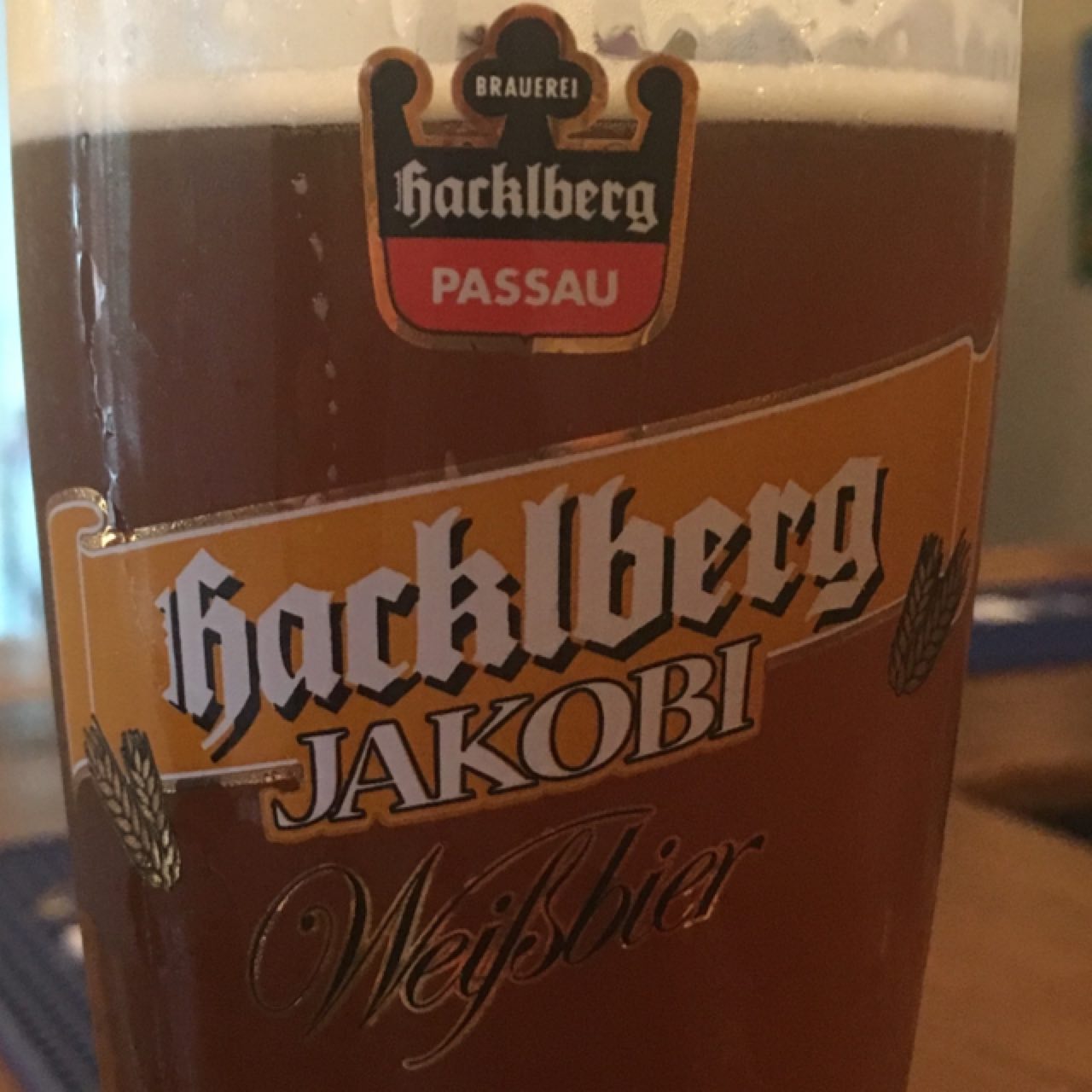 Hacklberg Jakobi Weissbier Dunkel, Germany