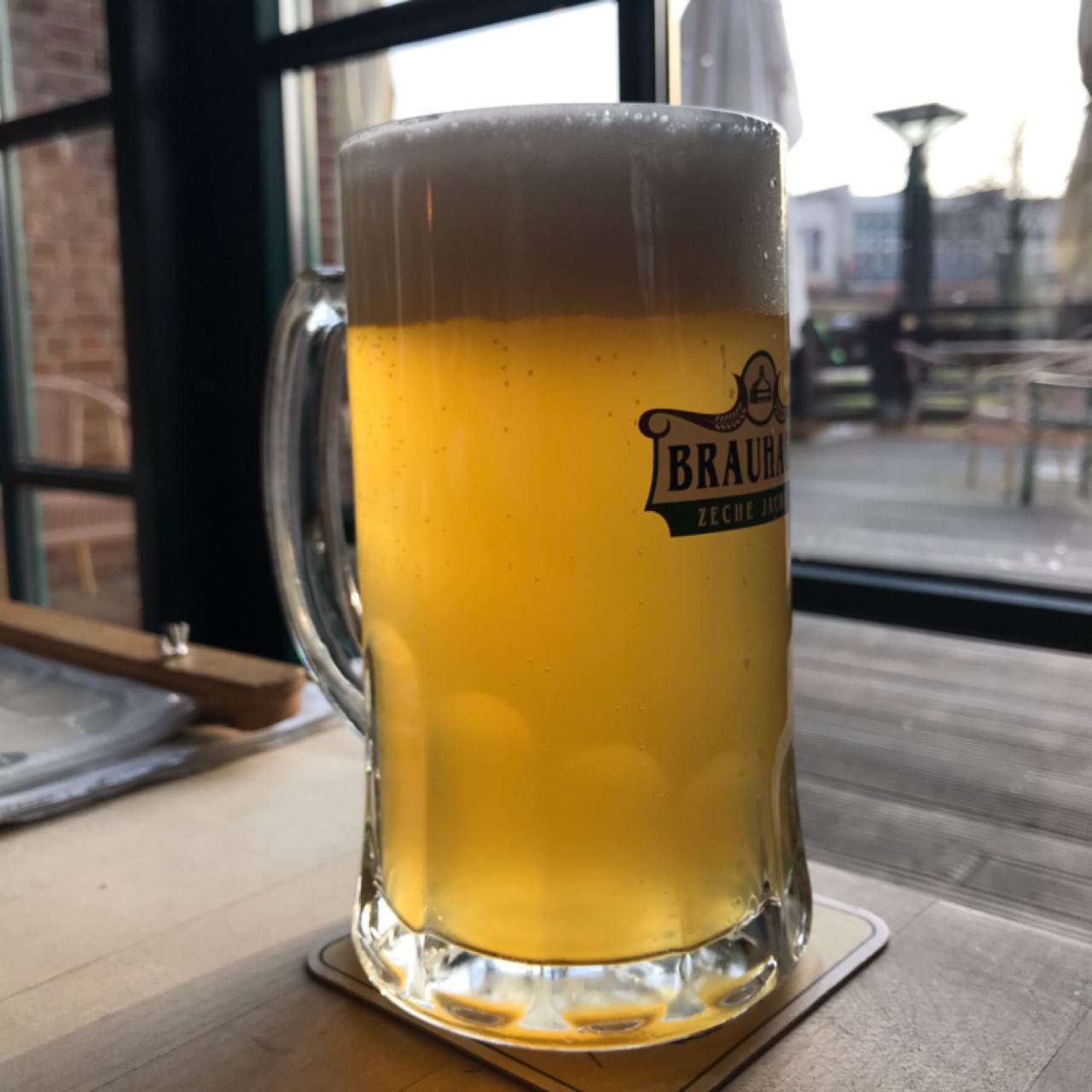 Grubengold naturtrüb, Brauhaus Zeche Jacobi