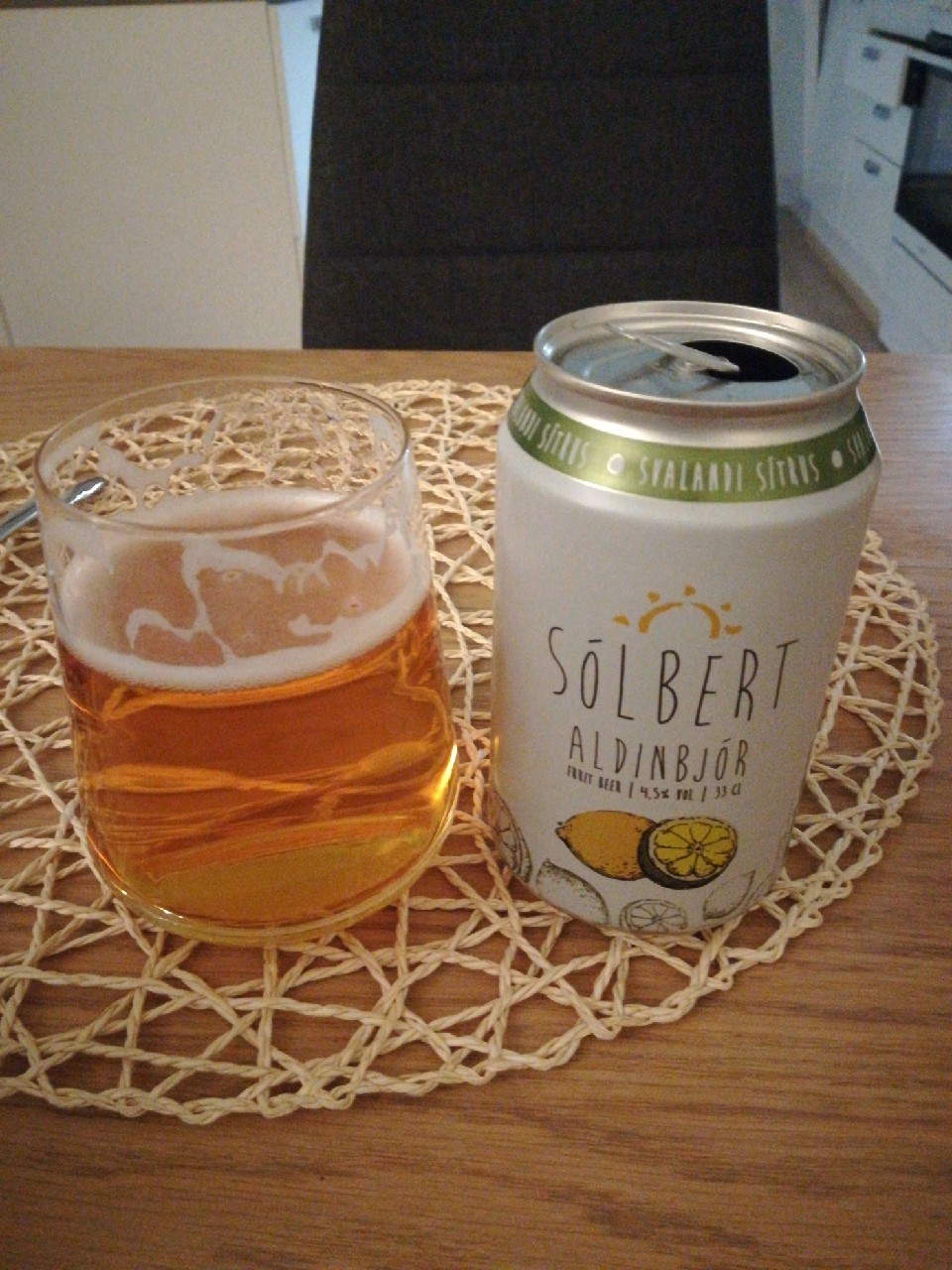 Sólbert Aldinbjör Fruit Beer, Iceland
