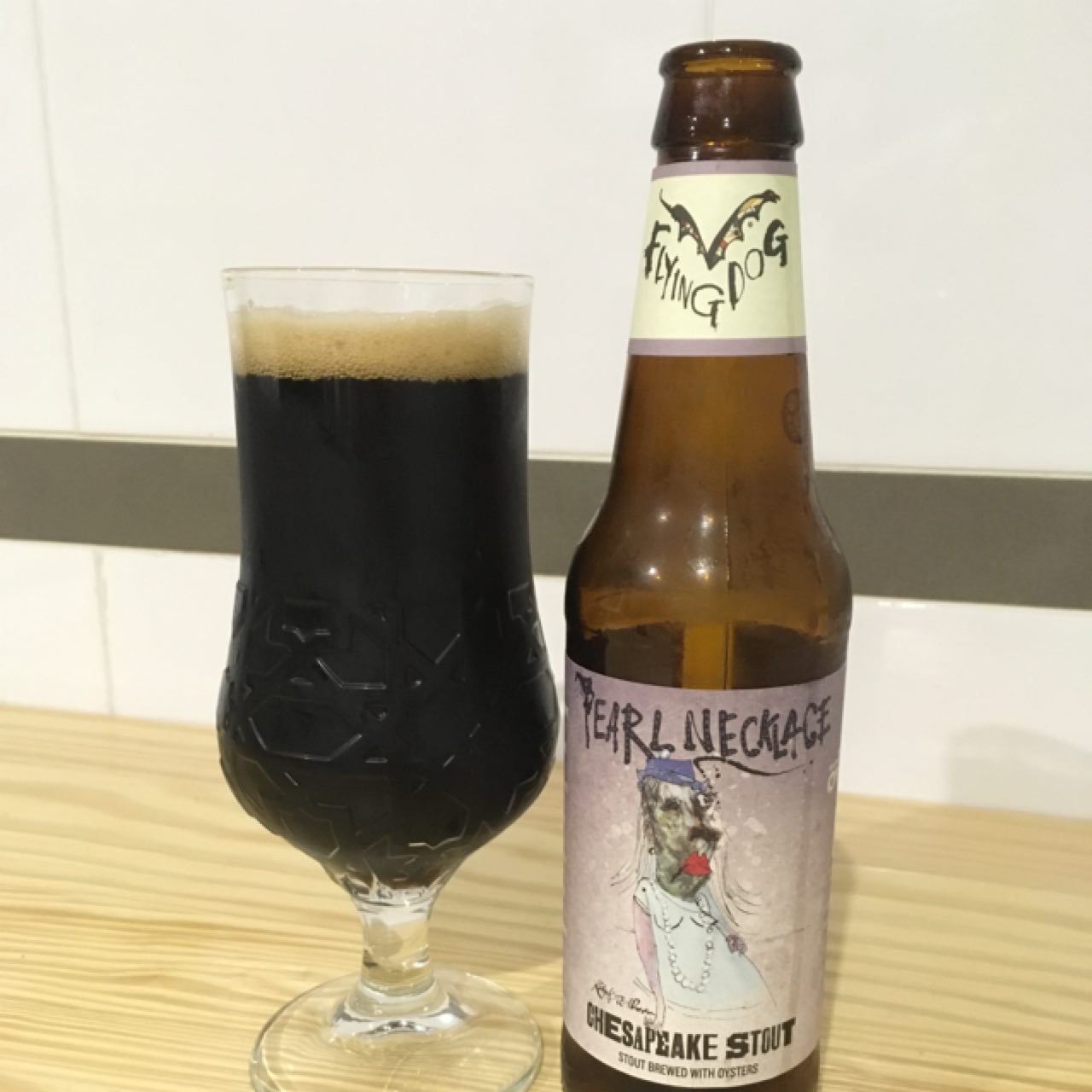 Flying Dog Pearl Necklace, United States