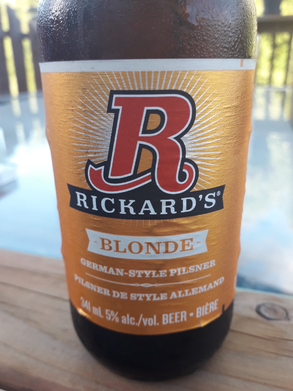 Rickard's Blonde, Canada