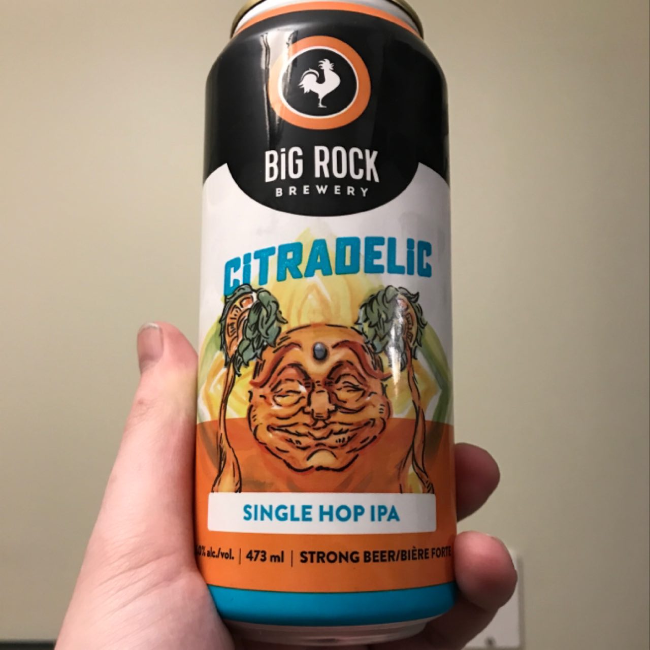 Citradelic Single Hop IPA, Canada